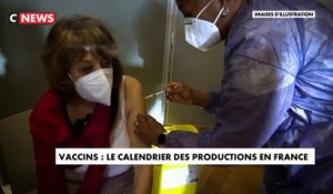Vaccins : le calendrier des productions en France
