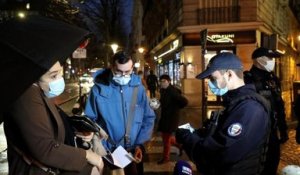 La police entre dans un supermarché et verbalise tous les clients à 18h04