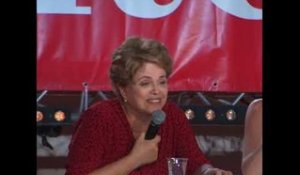 Dilma Rousseff à la Fête de l'Humanité