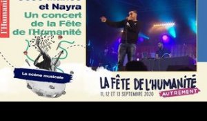Soso Manes, et Nayra en première partie, en concert pour la Familiale - Fête de l'Humanité 2020