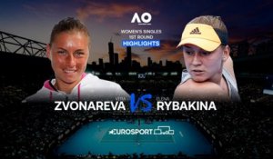 Highlights | Vera Zvonareva - Elena Rybakina