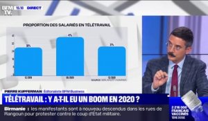 Télétravail: les salariés de plus en plus nombreux à revenir au bureau