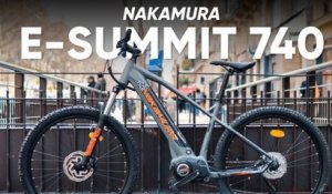 Test du Nakamura E-Summit 740 : un bon VTT s'en sort-il en ville ?
