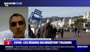 Covid-19: le professeur Michel Carles décrit une "situation de tension" au CHU de Nice