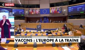 Vaccins : l'Europe à la traîne