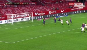 Le but magnifique de Koundé face au Barça - Foot - Coupe du Roi - Séville