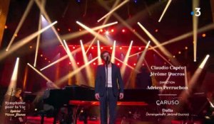 Claudio Capéo reprend "Caruso" en live sur France 3