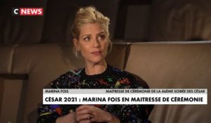 César 2021 : Marina Foïs dévoile en exclusivité les coulisses de la cérémonie sur CNEWS