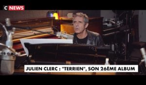 Julien Clerc dévoile son 26e album intitulé «Terrien»