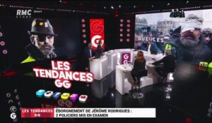 Les tendances GG : Eborgnement de Jérôme Rodrigues, 2 policiers mis en examen - 11/02
