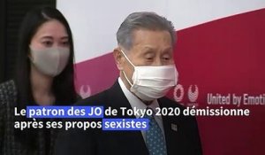 Le patron de Tokyo 2020 démissionne après ses propos sexistes