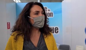 Ouverture du centre de vaccination à Liege Airport (Christie Morreale)