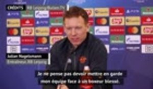 8es - Nagelsmann se méfie d'un Liverpool "blessé"