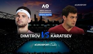 Les fulgurances de Karatsev et le dos de Dimitrov : les temps forts de la surprise du jour