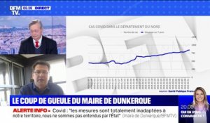 Covid-19: le maire de Dunkerque évoque un taux d'incidence à 658 dans sa ville