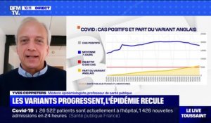 Yves Coppieters (épidémiologiste): malgré les variants, "il y a un contrôle de l'épidémie"