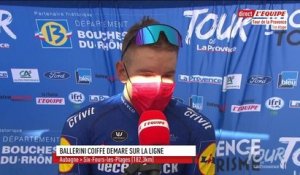 Ballerini : « Beaucoup de vent dans ce final » - Cyclisme - T. de La Provence