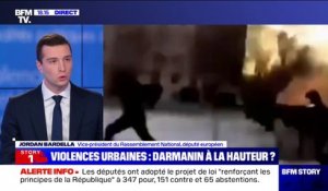 Jordan Bardella: "Il faut multiplier par deux les peines encourues lorsque vous touchez à un policier, un pompier"