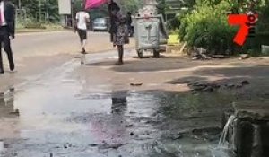 No Comment | Les eaux usées dans les rues de Cocody Cité des Arts