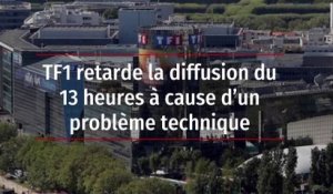 TF1 retarde la diffusion du 13 heures à cause d’un problème technique