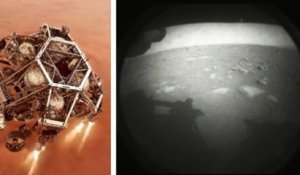 La première photo prise par le rover Persévérance sur Mars a été dévoilée