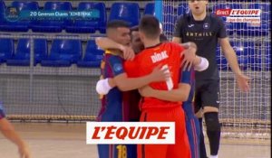 Les buts de Barcelone - ACCS - Futsal - LDC