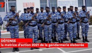 Défense: la matrice  d'action 2021 de la gendarmerie élaborée