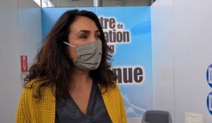 Ouverture du centre de vaccination à Liege Airport: interview de Christie Morreale