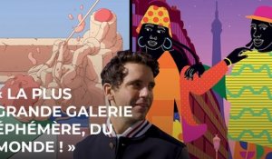 Mika redonne des couleurs à Paris et soutient les artistes !