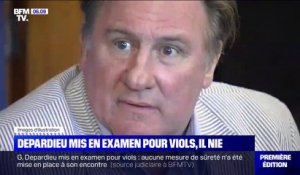 Gérard Depardieu mis en examen en décembre pour des "viols" et "agressions sexuelles"