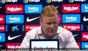 1ère j. (en retard) - Koeman : "Certains joueurs comme Griezmann étaient fatigués"