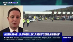 Clément Beaune: "Il y aura une obligation de tests réguliers, toutes les 48h" pour passer de la Moselle à l'Allemagne