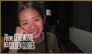Chloé Zhao - Meilleure Réalisatrice pour Nomadland - Golden Globes 2021