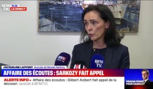 Me Jacqueline Laffont: "Nicolas Sarkozy entend bien que cette innocence soit enfin reconnue un jour"