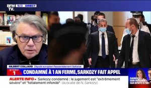 Nicolas Sarkozy condamné: pour Gilbert Collard, cette "décision juridiquement bancale"