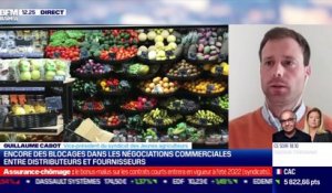 Guillaume Cabot (Jeunes agriculteurs): Encore des blocages dans les négociations entre distributeurs et fournisseurs - 02/03