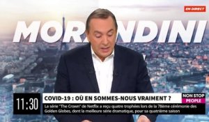 Accrochage ce matin dans « Morandini Live » entre le député LREM Jean Terlier et l’urgentiste Patrick Pelloux: « Où sont les 3,5 millions de vaccins arrivés en France et toujours pas utilisés ? » - VIDEO