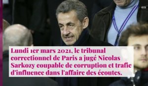 Nicolas Sarkozy condamné dans l'affaire des écoutes : il dénonce une injustice