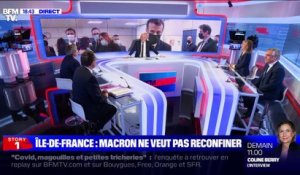 Story 6 : Emmanuel Macron ne veut pas reconfiner l'Île-de-France ce week-end - 03/03