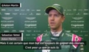 Aston Martin - Vettel : "Je suis là pour gagner"