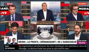 Violent accrochage ce matin dans "Morandini Live" sur CNews autour du jeune Algérien multirécidiviste qui a attaqué le journaliste à Reims: Faut-il expulser ? - VIDEO