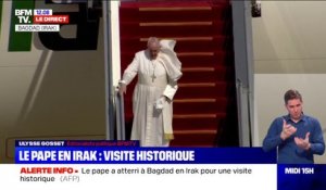 Le pape atterit en Irak pour une visite historique