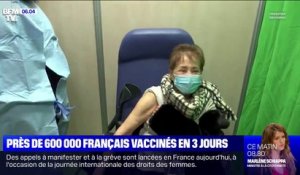 Covid-19: près de 600.000 Français ont été vaccinés en trois jours