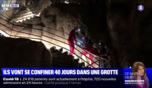 Ariège: ils vont passer 40 jours dans une grotte, sans voir le jourff