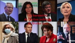 Le baromètre de l'action politique de février 2021