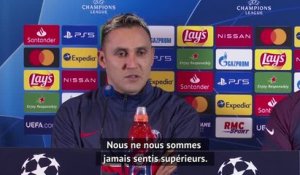 8es - Navas : "Nous ne nous sommes jamais sentis supérieurs"