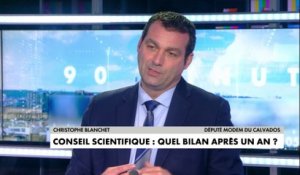 Christophe Blanchet : «Je n’ai pas mis de bulletin de vote pour le Conseil scientifique donc il doit rester dans une valeur de conseil»