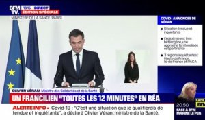 Olivier Véran: "La part des variants brésilien et sud-africain est bien maîtrisée"