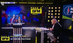 Marine Le Pen est « Face à BFM », revoir l’émission en intégralité