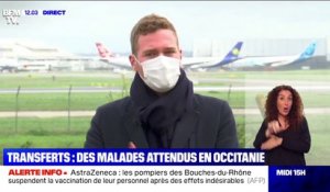 Covid-19: 4 patients d'Île-de-France transférés ce lundi en Occitanie